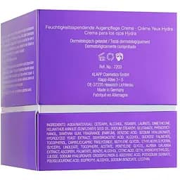 Крем для повік Klapp Repagen Hyaluron Selection 7 Hydra Eye Care Cream 20 мл - мініатюра 3