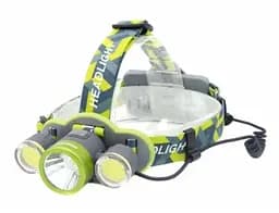 Налобный фонарь BL-2133-T6+2COB + microUSB + 2х18650 + (5+2) режимов