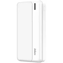 Портативний зарядний пристрій Power Bank Inkax PB-02A 20000 mAh Павербанк USB білий