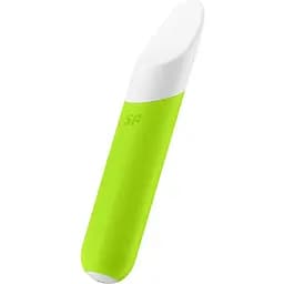 Мінівібратор із гнучким язичком Satisfyer Ultra Power Bullet 7 Green