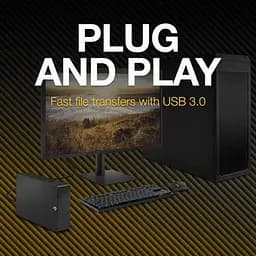 Зовнішній жорсткий диск 3.5 20TB Expansion Desktop Seagate (STKP20000400) - мініатюра 7