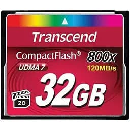 Карта пам'яті Transcend CompactFlash 32GB 800x (TS32GCF800)