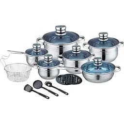 Набір кастрюль Tadar Roger-18 LKA-046HFOCO-18CPC 18 предметів (LK240704-18)