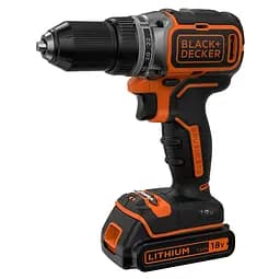 Аккумуляторная дрель-шуруповерт Black+Decker с АКБ и ЗП BL186KB