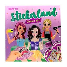 Детская книжечка с наклейками "Glamour Girls" Апельсин РМ-87-03