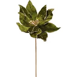 Квітка декоративна Yes! Fun Пуансетія темно-зелений 23 см (974975)