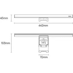 Лампа на монітор (Скрінбар) Baseus I-Wok 2 Series Screen Hanging (DGIW000101) - мініатюра 6