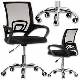 Офісне крісло Sofotel Care Life Black Mesh (CF-09) - мініатюра 2