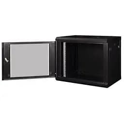 Шафа настінна Hypernet 12U 19 600x450 ProLine (PL-WMNC-12U-BLACK) - мініатюра 4