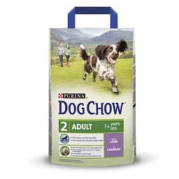 Сухий корм для дорослих собак усіх порід Dog Chow Adult Lamb 2,5 кг (ягня)