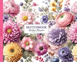 Скетчбук 7БЦ 148x105 мм, 24 аркуші, офсетний папір 100 г/м², чисті аркуші, матова ламінація, дизайн 24334