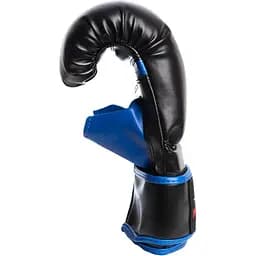 Рукавиці боксерські Power Play 3025, Black/Blue - S - мініатюра 4