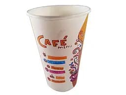 Стакан паперовий одноразовий об'єм 500 мл (16 oz) "Cafe Menu" Маестро 35 шт/уп.