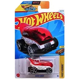 Базова машинка Hot Wheels Fast Fudie Sushi Tuner біло-червона (5785) JBC01-N521         