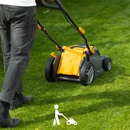 Stiga Газонокосарка аккумуляторна STIGA Combi340eKit 48В 4А·рік 38см 40л 25-75мм ЗП 14кг - мініатюра 6