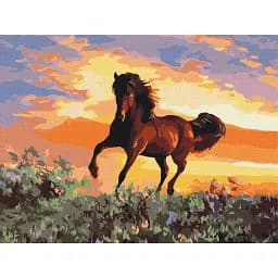 Картина по номерам Brushme Лошадь 30x40 см