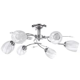 Люстра потолочная Brille классическая E14 40W CH (LK-219C/6)