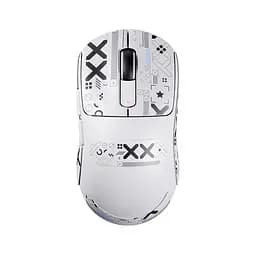 Игровая мышка ATTACK SHARK X3 / Три режима подключения / Сенсор PAW3395 / 49 г / White