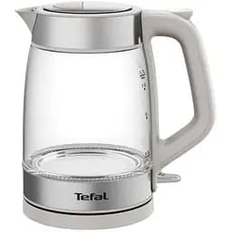 Электрочайник Tefal Glass Kettle 1.7 л, стекло, с подсветкой KI605B30