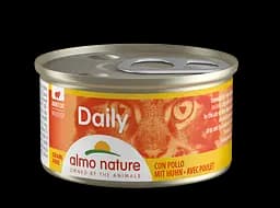 Влажный корм для кошек Almo Nature Daily Menu Cat, мусс с курицей, 85 г