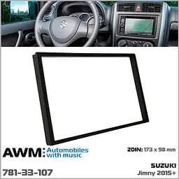 Перехідна рамка для автомобіля Suzuki Jimny AWM 781-33-107 - мініатюра 4