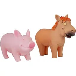 Набор игрушек Baby Team Животные фермы 2 шт. (8756_набор со свиньей)