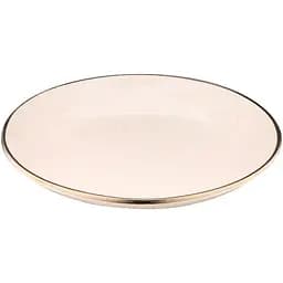 Тарілка десертна Ardesto 20 см Emilia бежева AR0719EBG