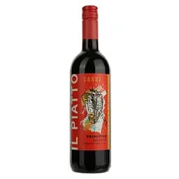 Вино Il Piatto Primitivo IGT Salento червоне сухе 0.75 л