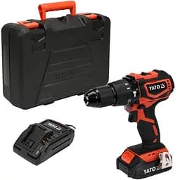 Шуруповерт-дрель ударная аккумуляторная YATO 18 В (YT-82796)