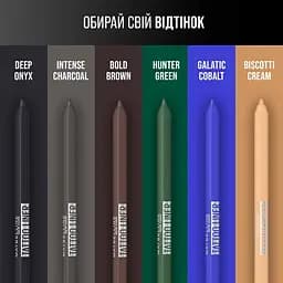 Гелевий олівець для повік Maybelline New York Tattoo Liner відтінок 817 (Hunter Green) 1.3 г - мініатюра 4