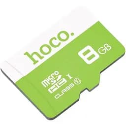 Карта памяти Hoco TF 8GB SDHC Class10 USB2.0 High-Speed ​​зеленый
