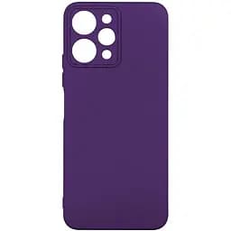 Чохол Silicone Cover з рамкою камери A Xiaomi Redmi 13 4G/Poco M6 4G Purple