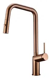 Смеситель для кухни Imex Bonn PVD матовое розовое золото GCE024/ORC Теплый закат