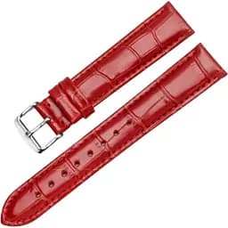 Ремінець DK CDK для Huawei Watch GT 3 Pro 43mm 20mm Екошкіра Crocodile Classic (012195) (red)