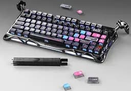 Клавіатура GravaStar Mercury K1 Pro TKL Black Cyberpunk Special Edition (GSK1PRO_CBLK) - мініатюра 13