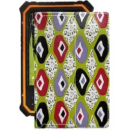 Чохол StatusCASE з екошкіри для планшету Hugerock T80V2 Камені-кольорові