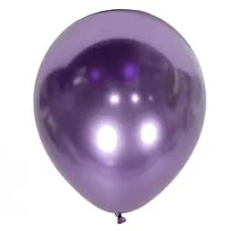 Кулька повітряна латексна 30 см (50) металік пурпур, IDEA7-DL-027