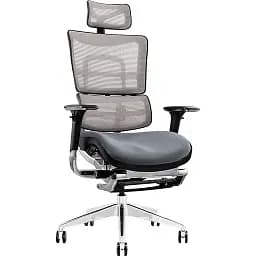 Офисное кресло GT Racer X-801L (W-20, B-40), светло-серое (X-801L Bright Gray (W-20 B-40))