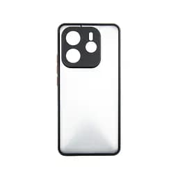 Чохол до мобільного телефона Dengos Kit Xiaomi Redmi Note 14 case Matte + glass (Black) (DG-KM-127) - мініатюра 2