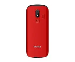 Телефон кнопковий Sigma mobile Comfort 50 Optima Type-C червоний (4827798122327) - мініатюра 2