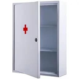 Ящик для медикаментів Аптечка з двома поличками 360x480x120 мм (Ф-02-360-480-120)