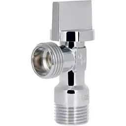 Кран приладовий Thermo Alliance Base Арко 1/2" ЗЗ хром, кутовий латунний SD185W1515