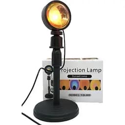 LED лампа для селфі XPRO SUN QS822 з ефектом сонця, з USB-штекером і кнопковим перемикачем (RGB_1741) - мініатюра 3