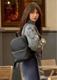 Женский рюкзак Sambag Brix KQH черный 29 х 22 х 10 см (11321001)