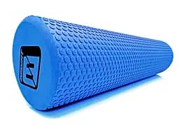 Массажный ролик EasyFit Foam Roller 60 см Синий (EF-2032-BL)