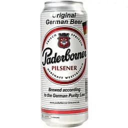 Пиво Paderborner Pilsener світле 4.8% 0.5 л з/б (415766)