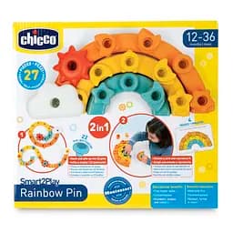 Розвиваюча іграшка 2 в 1 Chicco Веселка (12198.00) - мініатюра 9