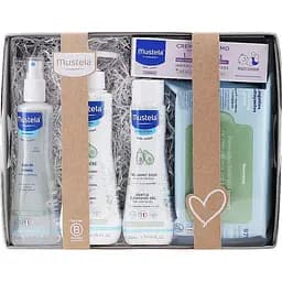 Набор детской уходовой косметики Mustela Grey Small Basket Set 5 шт.