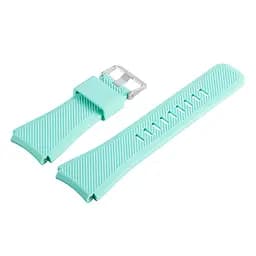 Силіконовий ремінець Watchbands для Samsung Galaxy Watch 3 45mm - бірюзовий (WB001TURQUOISE345) - мініатюра 2