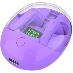 Наушники беспроводные TWS Pro One с боксом для подзарядки Purple (16506)